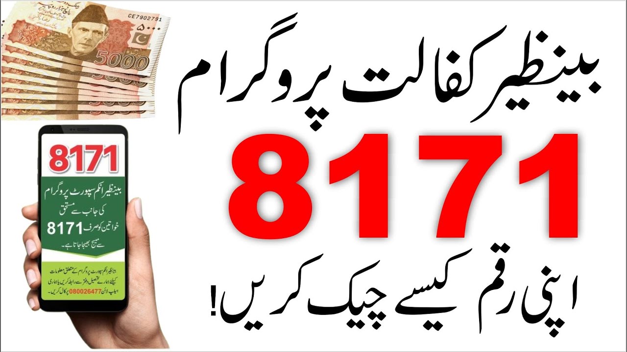 BISP 8171 Result Check Online By CNIC